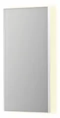 INK SP32 spiegel - 40x4x80cm rechthoek in stalen kader incl indir LED - verwarming - color changing - dimbaar en schakelaar - mat wit 8410001