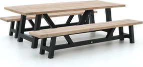 + 10% kassakorting | Picknickset Bellagio | 8 personen | Tuinset teakhout | 3-delig | Kees Smit Tuinmeubelen
