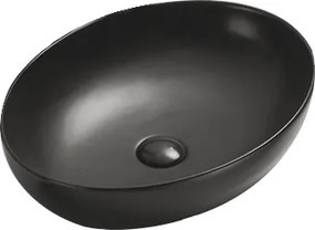 Mexen Jowita opbouw wastafel 52 x 39 cm, zwart mat - 21355285