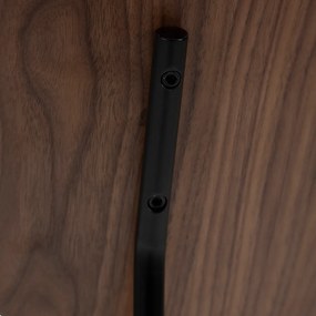 Dan-Form Clementina Design Eetkamerstoel Walnoot En Leer