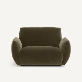 Fauteuil in fluweel, Spogano