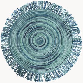 Ronde franjes placemats Solstice, 6-delig