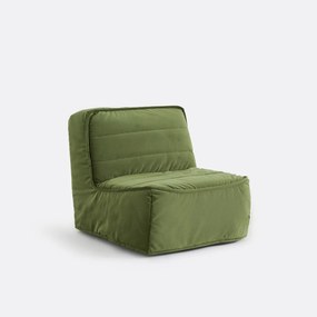 Slaapbank BZ, 1 zits, Standaard 12 cm, fluweel, TRANI