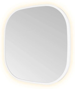 Hotbath &More Contour spiegel deens ovaal 40x40cm wit mat