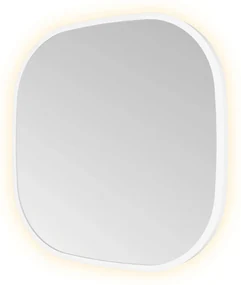 Hotbath &More Contour spiegel deens ovaal 40x40cm wit mat