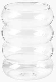 Mondgeblazen waterglazen Bubbly, 4 stuks