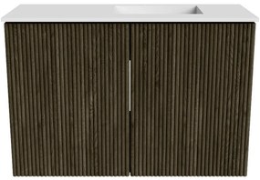 Mondiaz Joya 60cm toiletmeubel shadow met wastafel faye rechts 1 kraangat talc