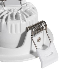 Set van 6 inbouwspots wit kantelbaar 6,5cm incl. LED IP54 ultra slim - Pupil Binnenverlichting Lamp