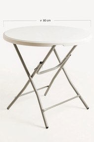 Ronde tafel Resin 80 cm
