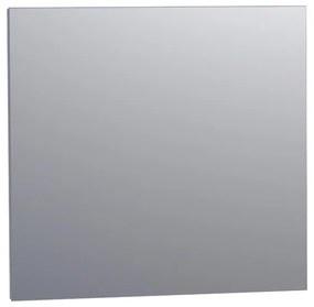 Saniclass Alu spiegel 70x65cm zonder verlichting rechthoek aluminium 3941