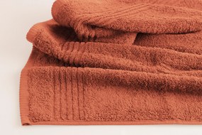 Handdoek Supreme Collectie - 6 stuks - 50x100 - terracotta