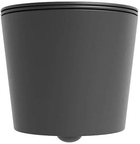 Mondiaz Lavie toiletpot randloos met softclose zitting dark grey