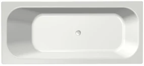 Xenz Aruba ligbad acryl 180x80x45cm zonder overloop wit glans