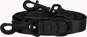 Verstelbare jacquard hondenriem Nero