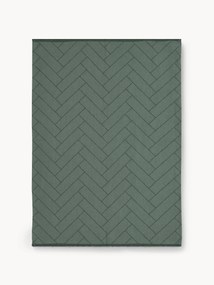 Katoenen theedoeken Tiles, 2 stuks