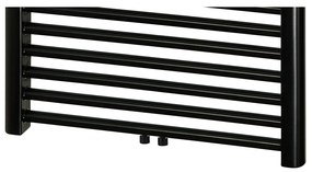 Haceka Gobi design radiator 162x59cm zwart, 6 punts