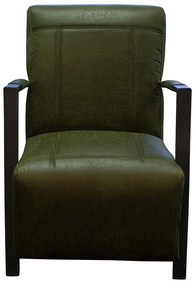 Fauteuil - Rosetta - leer Colorado groen 08