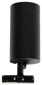 Moderne spot zwart voor railsysteem 1-fase 70mm - Iconic Jeana Luxe