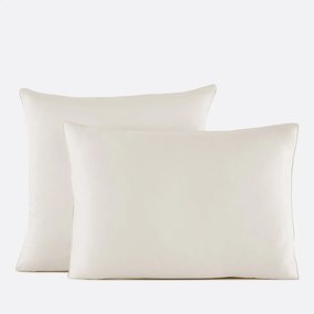 Kussensloop in katoensatijn, 153 draden, Opale