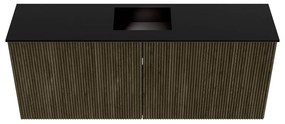 Mondiaz Joya 100cm toiletmeubel shadow met wastafel faye midden zonder kraangat urban