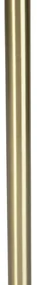 Klassieke vloerlamp messing - Simplo Modern Binnenverlichting Lamp