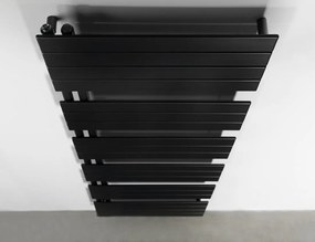 Aqualine Mili radiator mat zwart 60x180cm 927W