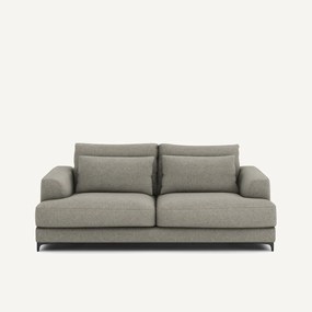 3-zits slaapbank met textuur linnen viscose, Marsile