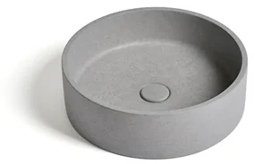 Ideavit Ora Waskom 39x39x12cm Beton Rond Grey 290296-B1