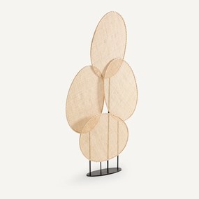 Geweven rotan scherm, Canopée design E. Gallina