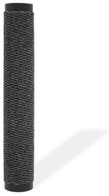 vidaXL Droogloopmat rechthoekig getuft 60x90 cm antraciet