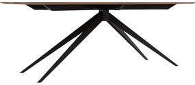 Goossens Excellent Eettafel Floyd, Semi ovaal 240 x 120 cm