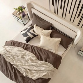 Kare Design Tivoli Gestoffeerd Bed Beige 180 Cm