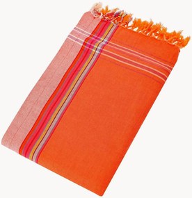 Handgemaakte 2-in-1 katoenen strandlaken Tahiti