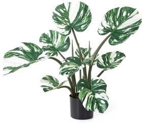 Monstera Deliciosa Wit kunstplant - 60 cm