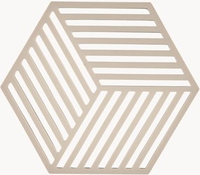 Siliconen onderzetterset Hexagon, 12-delig