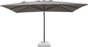 Zweefparasol  3x3m S2 Excellent (excl. voet) Taupe-naturel-bruin Camello Luna