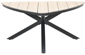 Garden Impressions Tulli tuintafel 170x170 cm driehoek - light teak vironwood