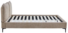 Bedframe Beige Stof 180x200 Cm