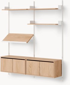 Grote wandrek Living met kasten