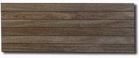 Wandtegel Houtlook 33x100 Cm Norma Donker Bruin RBT121