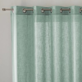 Glasgordijn, grote breedte, met oogjes, Nyong