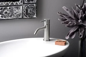 Sapho Minimal wastafelkraan RVS