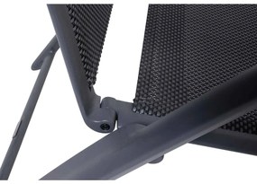 4 Seasons Cadiz tuinstoel verstelbaar - matt carbon