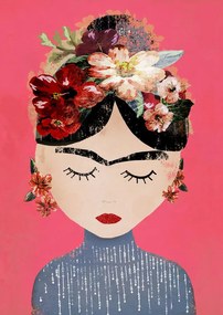 Ilustratie Frida (Pink Version), Treechild