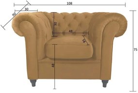 Fauteuil - Giethoorn - Kronos fluweel roze 29