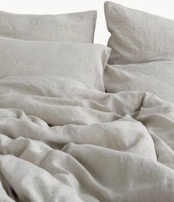 Linnen dekbedovertrekset Clementine