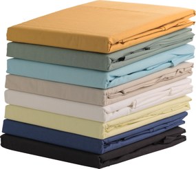 Kussensloop 2 stuks– 100% natuurlijk katoen – 2x 60×70 – zwart