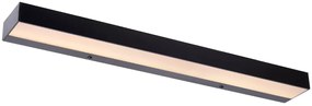 Lucide Alexa wandlamp LED 60cm zwart mat