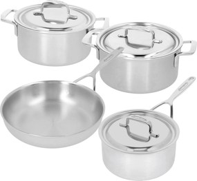 Demeyere 5-Plus Potten- en pannenset, 4-delig - 5-Plus - Demeyere