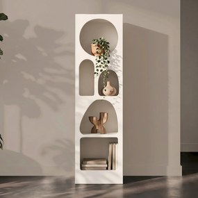 Kare Design Paco Smalle Kast Organische Vorm - 48x32x180cm.